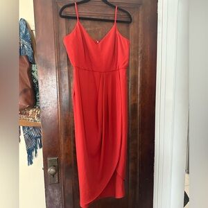 Lulu's Scarlet Cocktail Dress